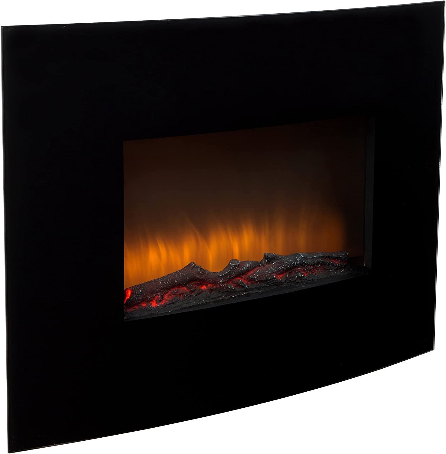 BELDRAY PALMA CURVED WALL FIRE 2 HEAT SETTINGS ADJUSTABLE TEMPERATURE