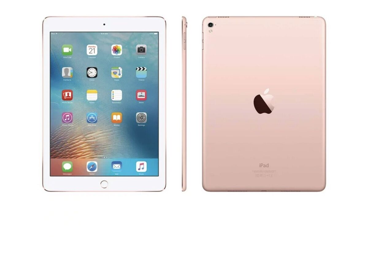 Apple - 9.7-Inch iPad Pro with WiFi - 32GB - Rose Gold With Apple - 9.7-Inch iPad Pro with WiFi - 32GB - Rose Gold With