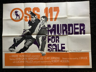 OSS117 MURDER FOR SALE QUAD POSTER AKA OSS 117 DOUBLE AGENT