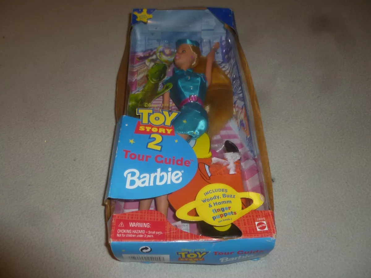 NEW TOUR GUIDE BARBIE DOLL TOY STORY 2 MATTEL 24015 NIB 1999 SPECIAL EDITION