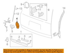 GM OEM Liftgate-Lock 25886854
