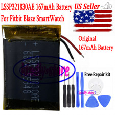 US Seller 167mAh Repair Battery LSSP321830AE For Fitbit Blaze Fitness SmartWatch