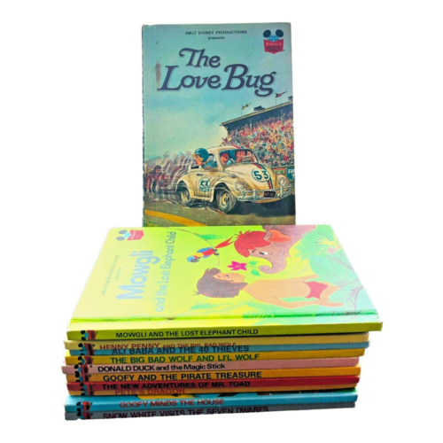 Lot vintage de livres pour enfants Disney amour bug souris Donald canard blanc neige - Photo 1 sur 16