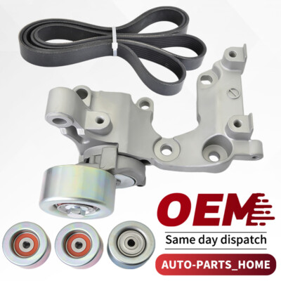  Drive Belt Tensioner & Idler Pulley Kit For Toyota 4Runner Tacoma Tundra V6 4.0