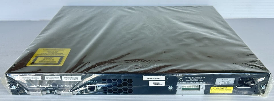 Cisco WS-C3750G-48PS-E Catalyst 48-Port 1GB POE 4-Port SFP Ethernet Switch *NEW* - Image 2 of 4