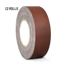 12 PACK GAFFERS STAGE TAPE - BURGUNDY - 2 INCH X 60 YARDS HALF CASE 