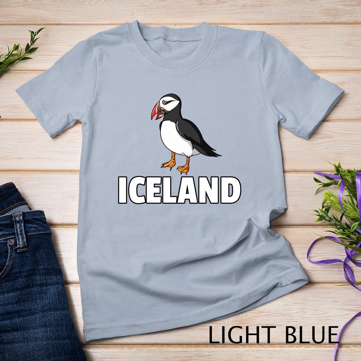 Puffin Bird Gift Iceland Seabird Unisex T-shirt