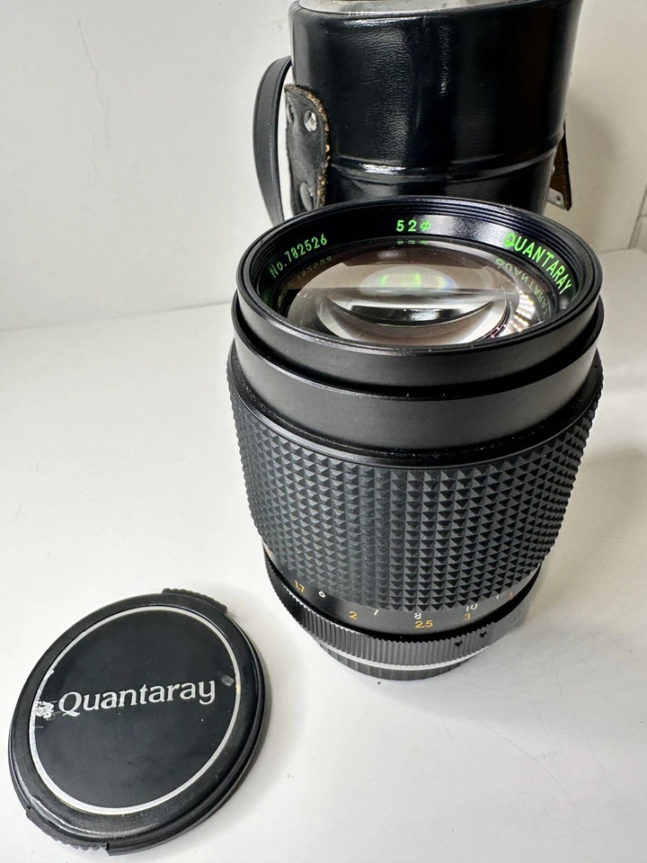 Quantaray 135mm f/2.8 lens for Olympus  (comes w/ case & 2 filters) - Image 2 of 4