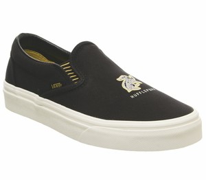 plain black vans junior