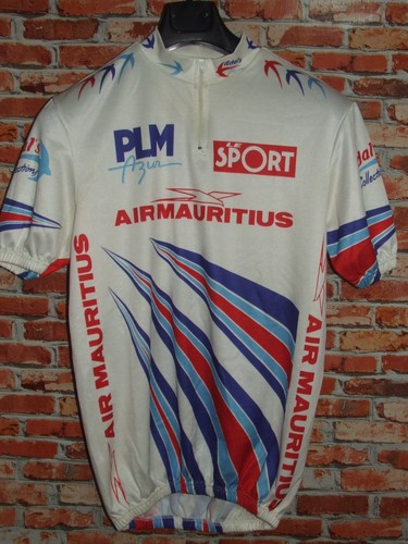 Maillot vélo manches longues - NALINI - blanc/noir - taille