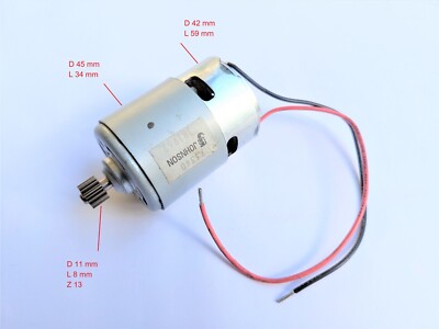 Metabo Motor DC für Elektrowerkzeuge 9,6V