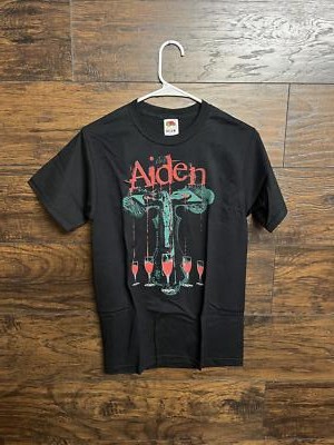 Aiden Stigmata T-shirt Bleeding Wine Band Tee