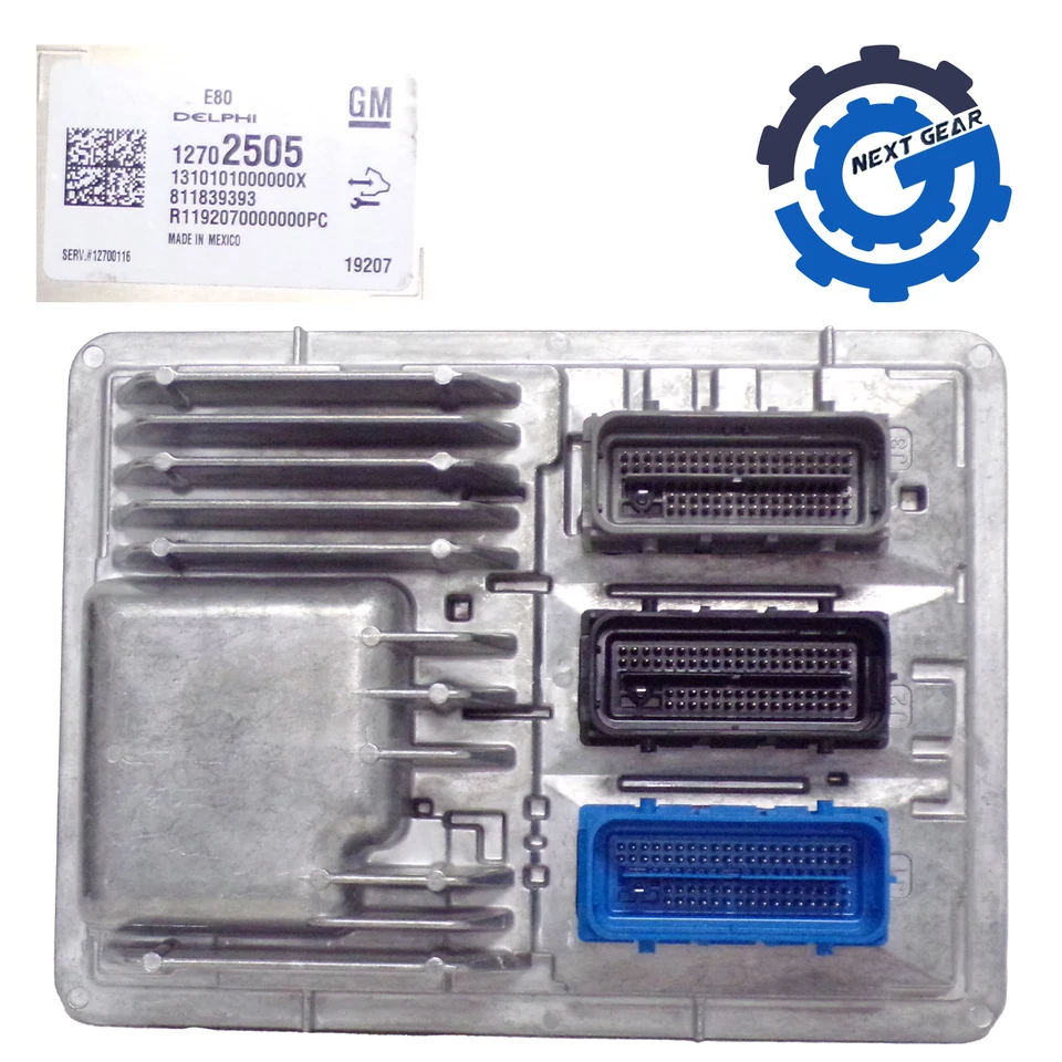 全新原始设备制造商通用发动机控制模块 2017 - 2022 雪佛兰 Equinox Volt 12702505 12700116 — 第 3/3 张图片