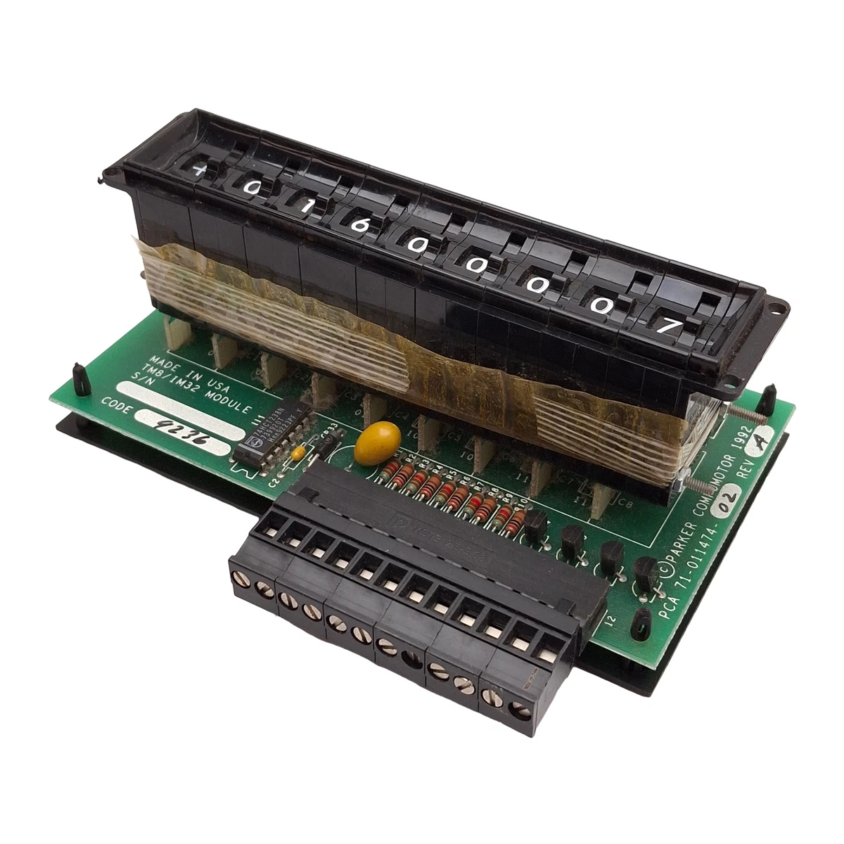 Parker TM8 Compumotor Module Thumbwheel Adaptor, 8 Digits, For