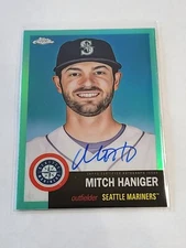 Mitch Haniger AUTO #/150 AQUA Refractor 2022 Topps Chrome Platinum Anniversary