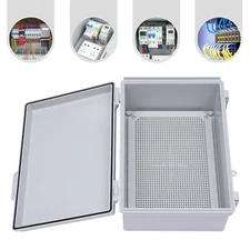 Electrical Junction Box ABS Plastic Waterproof Outdoor Project Enclosure Case