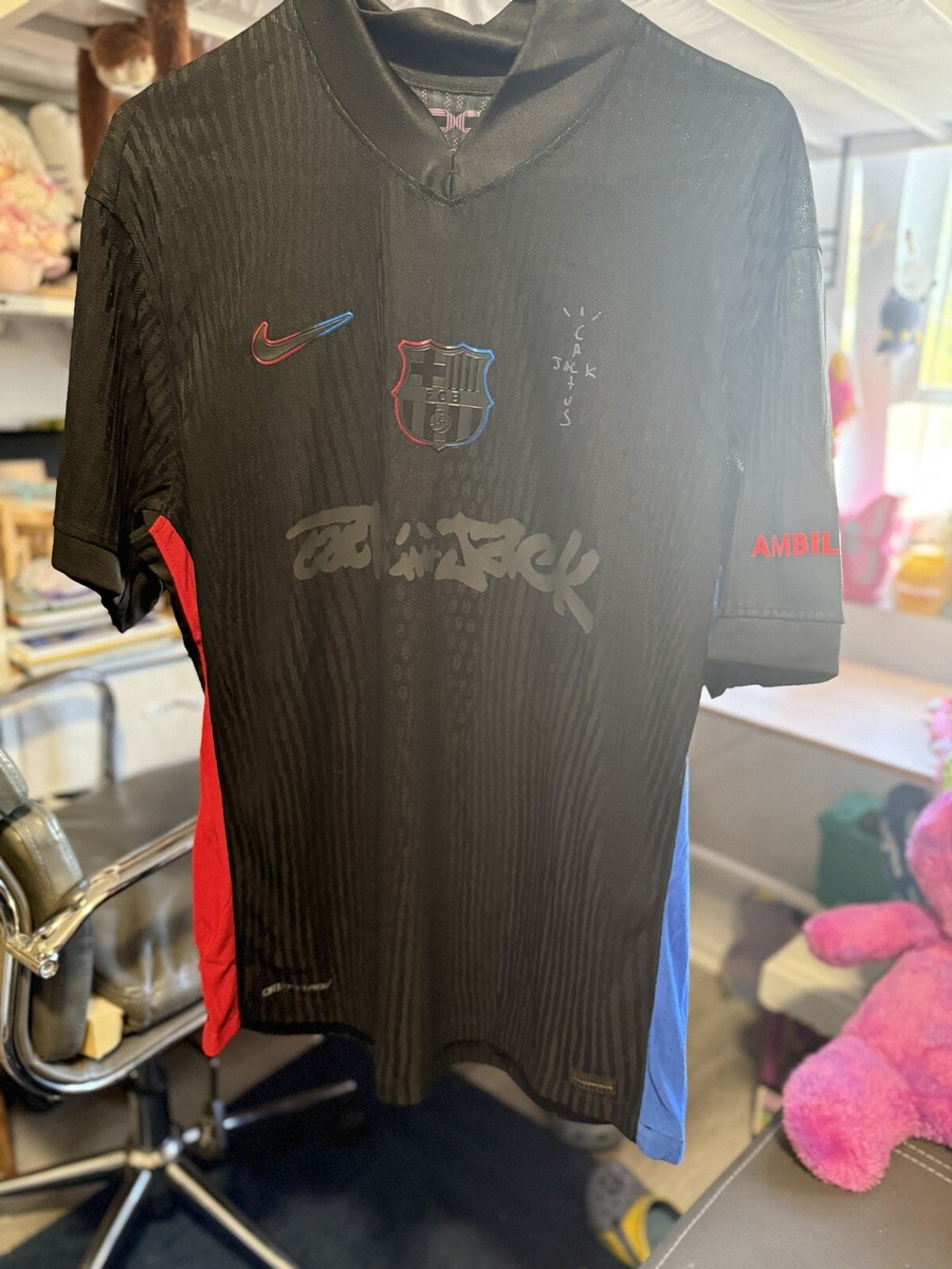 Barcelona X Travis Scott Limited Edition Jersey Player Version rep