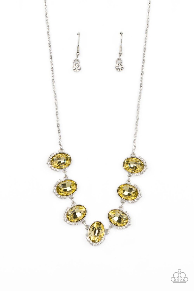 Paparazzi ~ Unleash Your Sparkle 💛 Yellow Necklace ~ 💎NEW