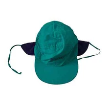 Vintage 80s 90s Columbia Removable Fleece Liner Ear Fap Large Trapper Hat Teal