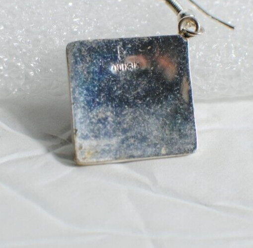 Abalone Shell Diamond Shaped Bracelet Silver Tone… - image 9