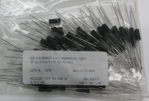 ATE resistor  330 OHM 3 WATT CONF. 100 PEZZI   1080025
