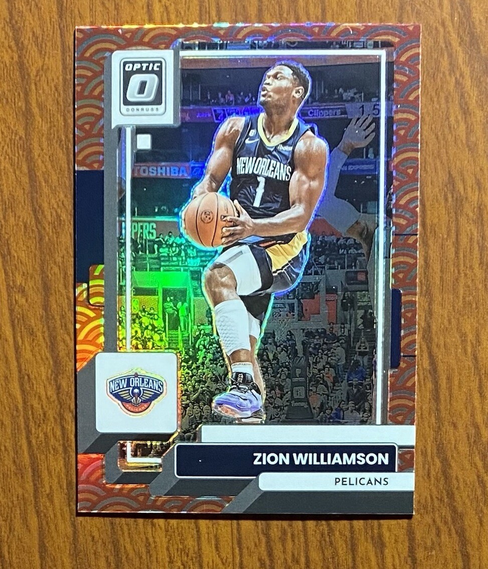 2022-23 Panini Donruss Optic #181 Zion Williamson Photon Prizm SP Pelicans
