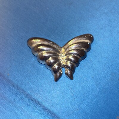 【ユーズド品】TIFFANY Vintage Butterfly Brooch TIFFANY & CO. 925 Silver Vintage Puffed Carved Butterfly