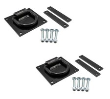 2 Pack 58 Heavy Duty Bolt-on Forged D Ring 18000 Lbs For Trailers Trucks