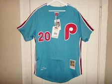 Men's Mike Schmidt 1980 Mitchell & Ness Phillies Authentic Jersey $300 NWT