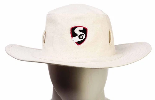 SG Men's Panama Supreme Cap White L Size For Unisex Pack of 1 AU