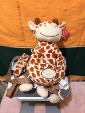 Children Toddler Giraffe Plush Safety Harness Backpack Walking Leash Strap-New 