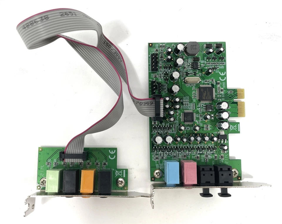 Startech Pexsound7ch PCI-Express SFF 24-bit 192KHz w/ Optical Surround Sound - Image 3 of 4