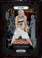 2024 Panini Prizm Monopoly WNBA #12 Lauren Jackson Classic Icons Red Prizm