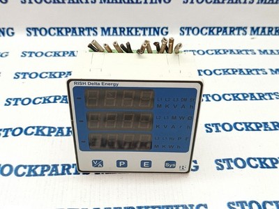 RISHABH RISH DELTA ENERGY MULTIFUNCTION METER FAST SHIP 30D WARRANTY DHL/FEDEX! 