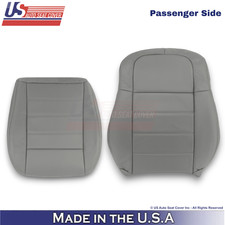 2006-2008 For Dodge Magnum Leatherette Passenger Side Seat Covers Light Slate 2006-2008 For Dodge Magnum Leatherette Passenger Side Seat Covers Light Slate