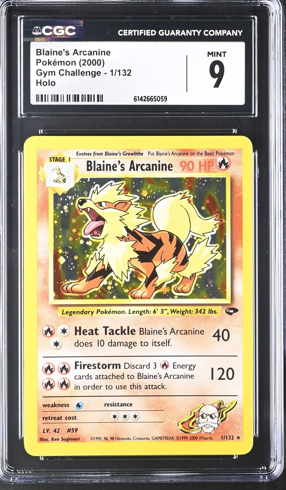 Blaine's Arcanine - Gym Challenge #1 Price & Value ($103.52