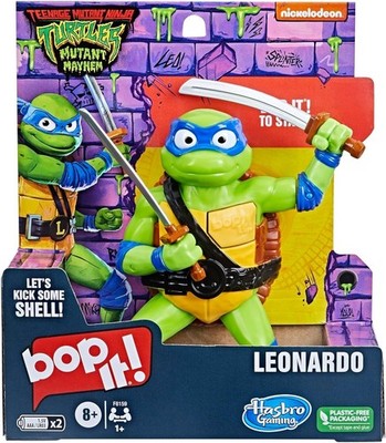 Bop It! Teenage Mutant Ninja Turtles Leonardo Edition Game