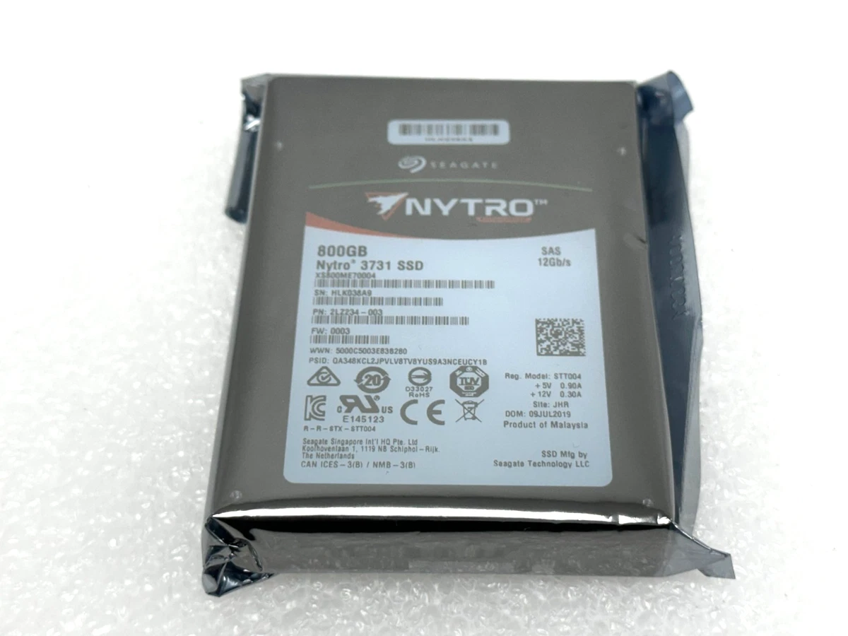 Seagate SAS Solid-State Drives 800 GB Storage Capacity | eBay