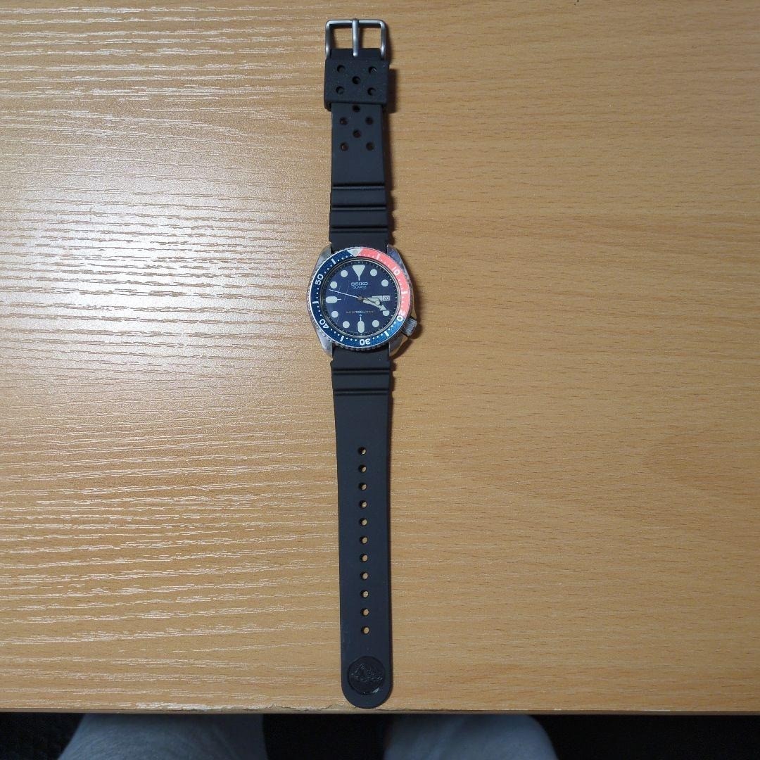 [ Excellent ] Vintage Seiko 7548-700B Pepsi Diver 150m Men's Quartz Watch #25