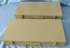 2 Metal Boxes for 35mm Slides