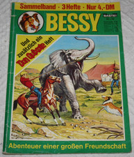 Bessy Comic Sammelband 125, 818 819 820 1982 Bastei Verlag Vintage 1980er Jahre
