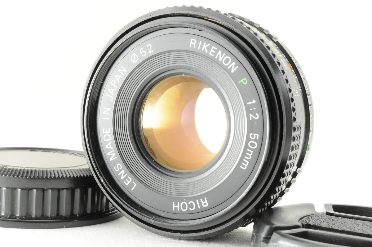 25+ Ricoh f/2 Camera Lenses 50mm Focal for sale | Updated Oct 2026