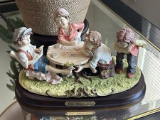 DaVinci Collection The Cheats Figurine Children Playing Cards 