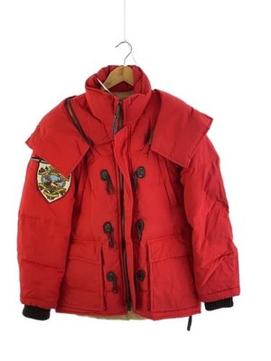 DSQUARED2 Puffer Jacket Down 48 Nylon RED 72BN020 l1xe45wp