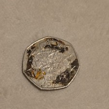 1998 European Union (Stars) 50p Coin Fifty Pence - Available on eBay