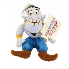 Vintage Disney Genie from Aladdin 8" Bean Bag Plush NWT