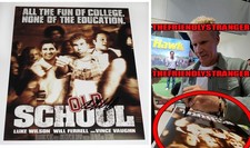 Will Ferrell signed "OLD SCHOOL" 11x14 Photo AUTOGRAPHED d EXACT PROOF Frank COA
