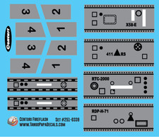 Centuri Fireflash Rocket Decals