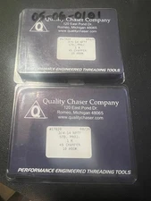 Quality Thread Chasers NEW 3/4-14 NPTF 45 chamfer 10 hook 2 pack lot - FREE Ship