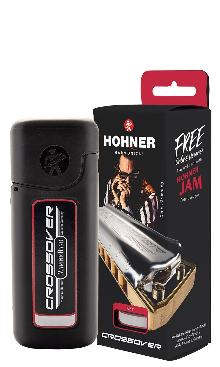 Hohner M2009BX-Bb Marine Band Crossover Boxed Harmonica in
